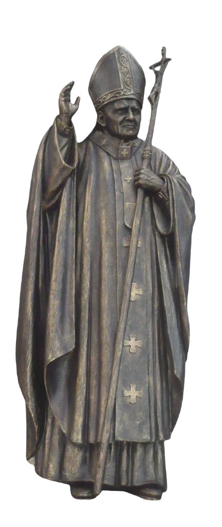 Pope John Paul II 70" plaque