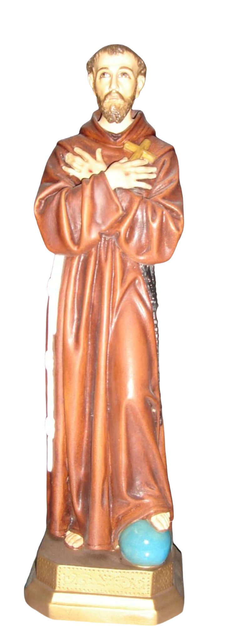 St. Francis 17" with world