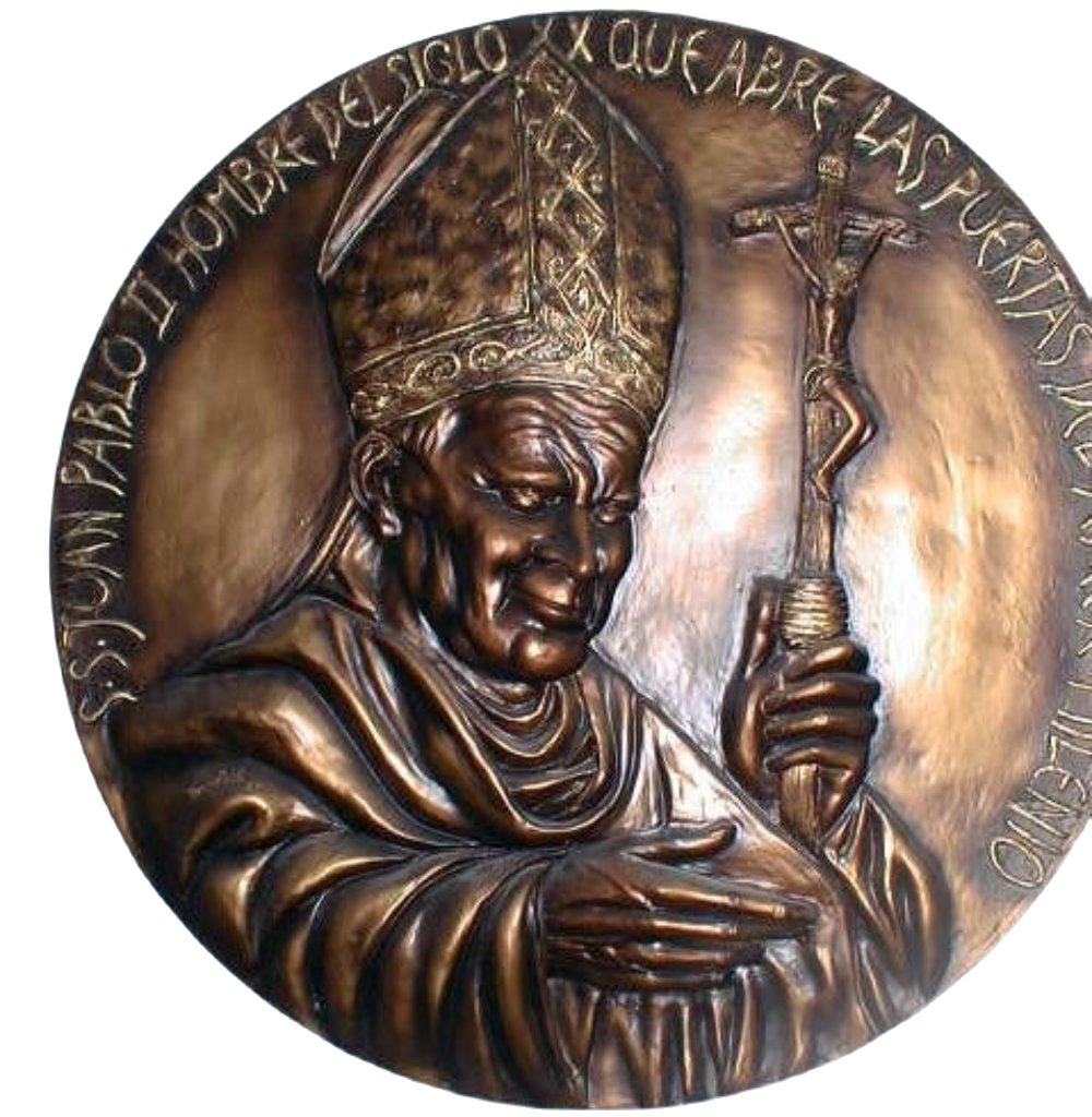Pope John Paul II medallion
