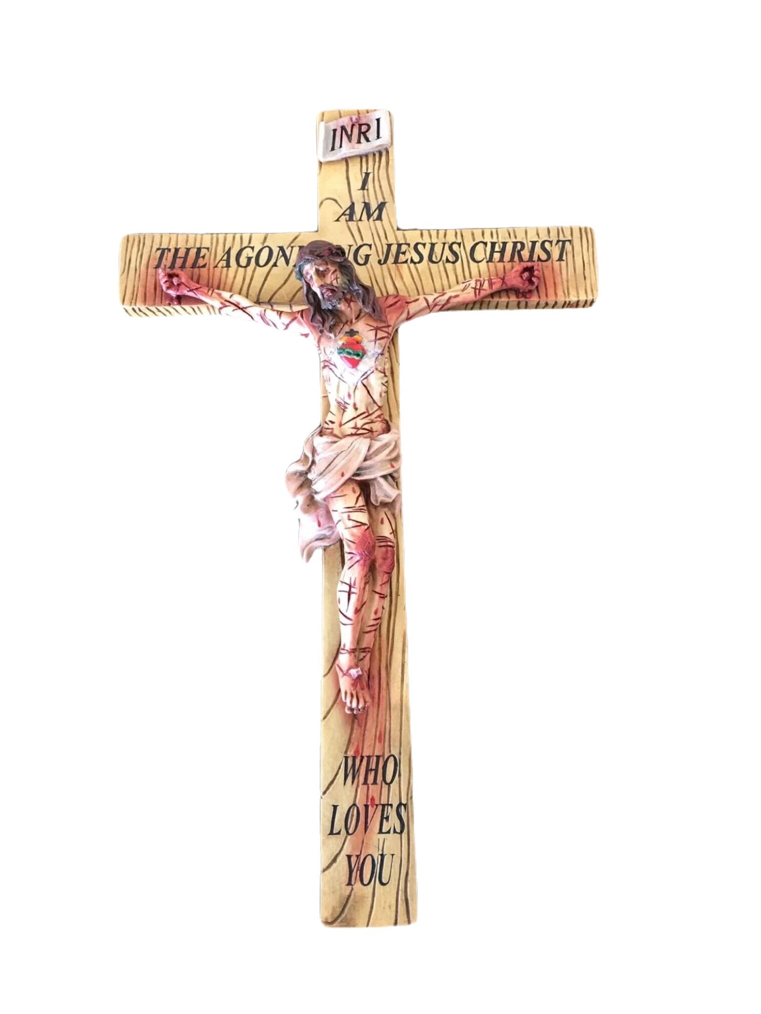 Crucifix 17" Most Precious Blood
