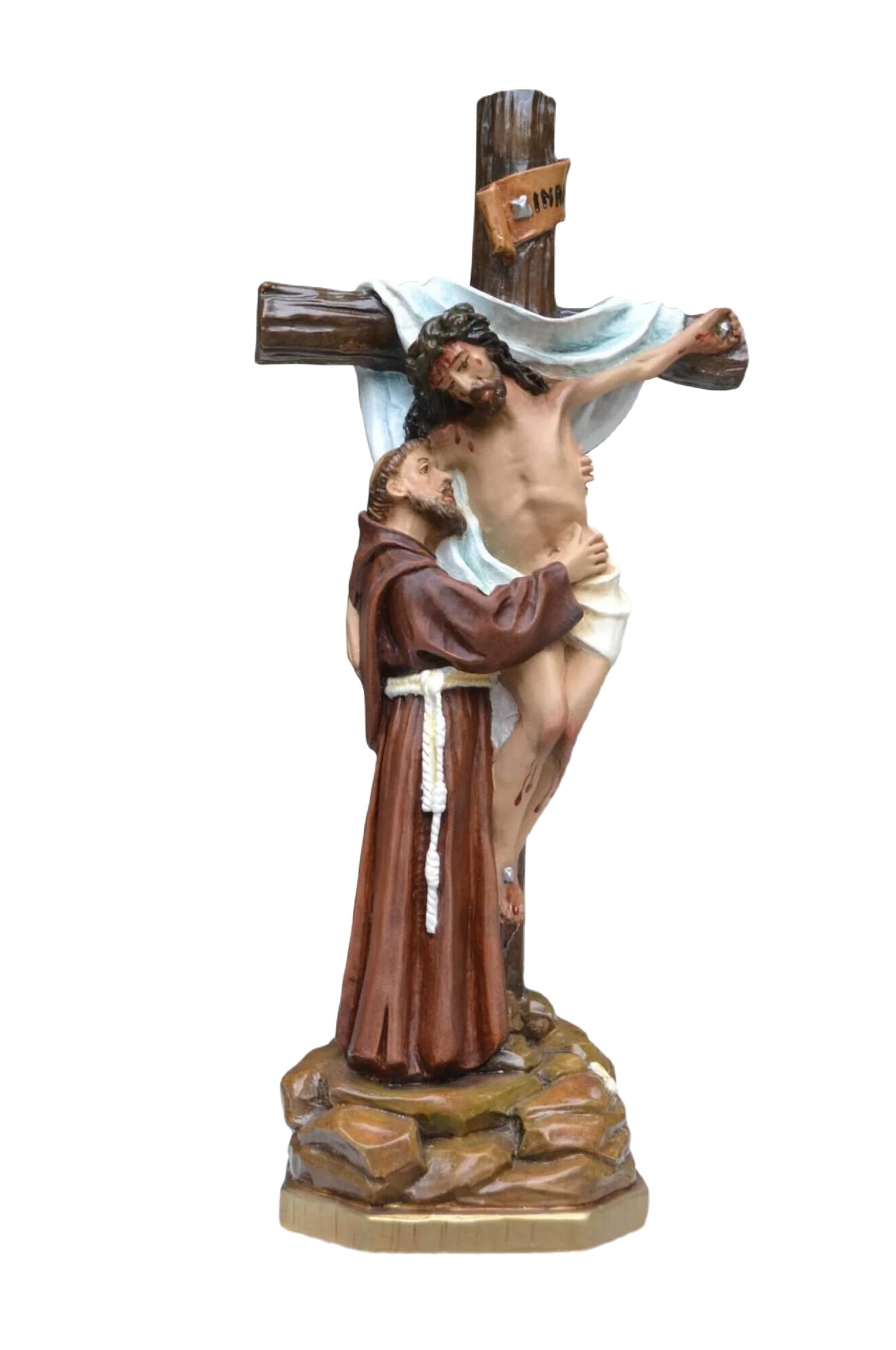 Embrace of St. Francis 11"