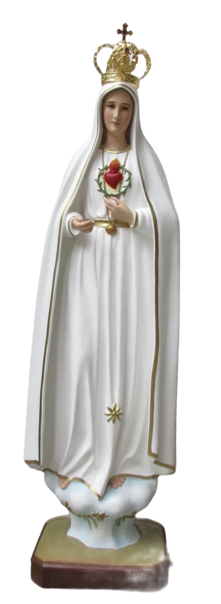 Fatima 50" with Heart