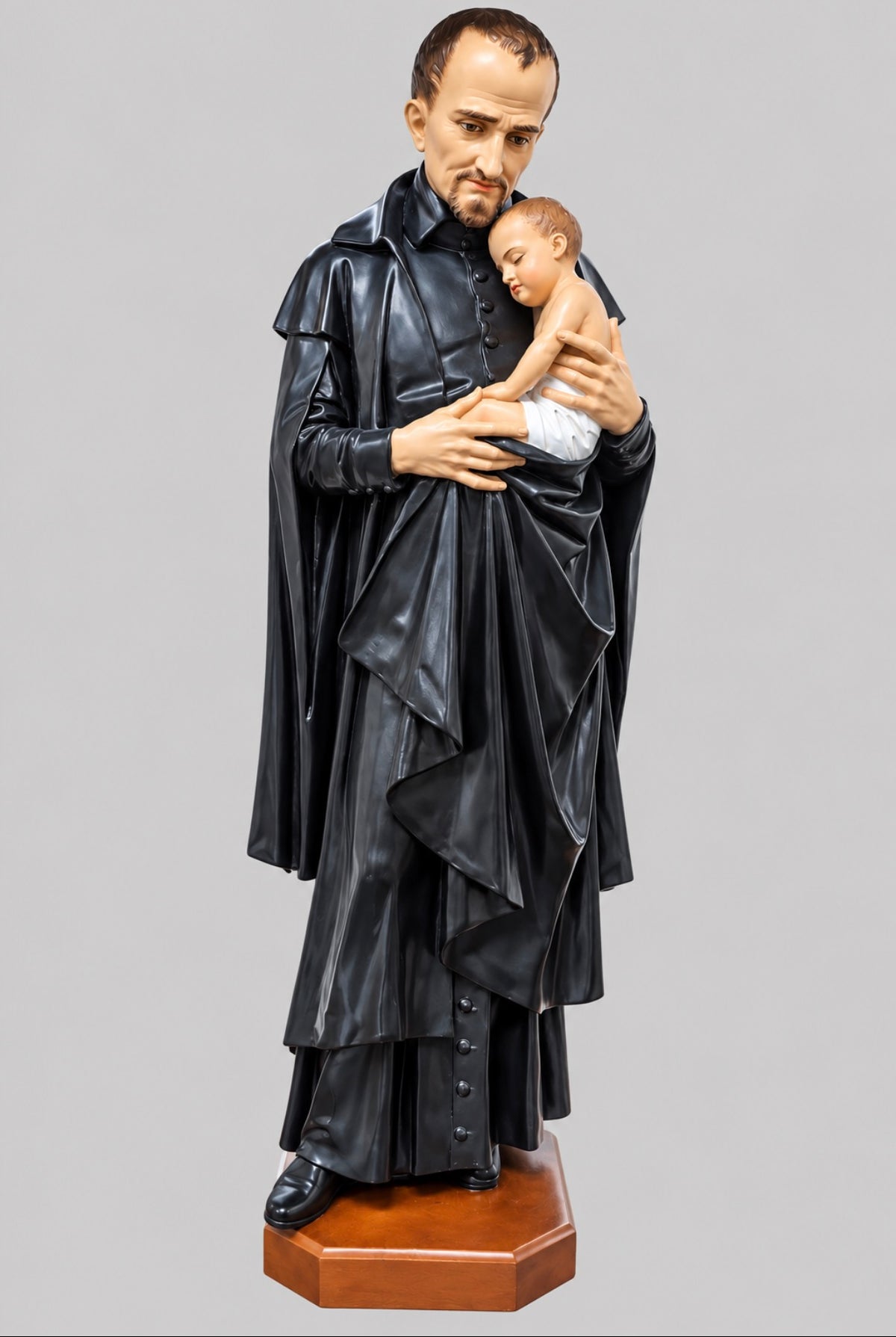 St. Vincent de Paul statue, 32 inch, hand-painted resin