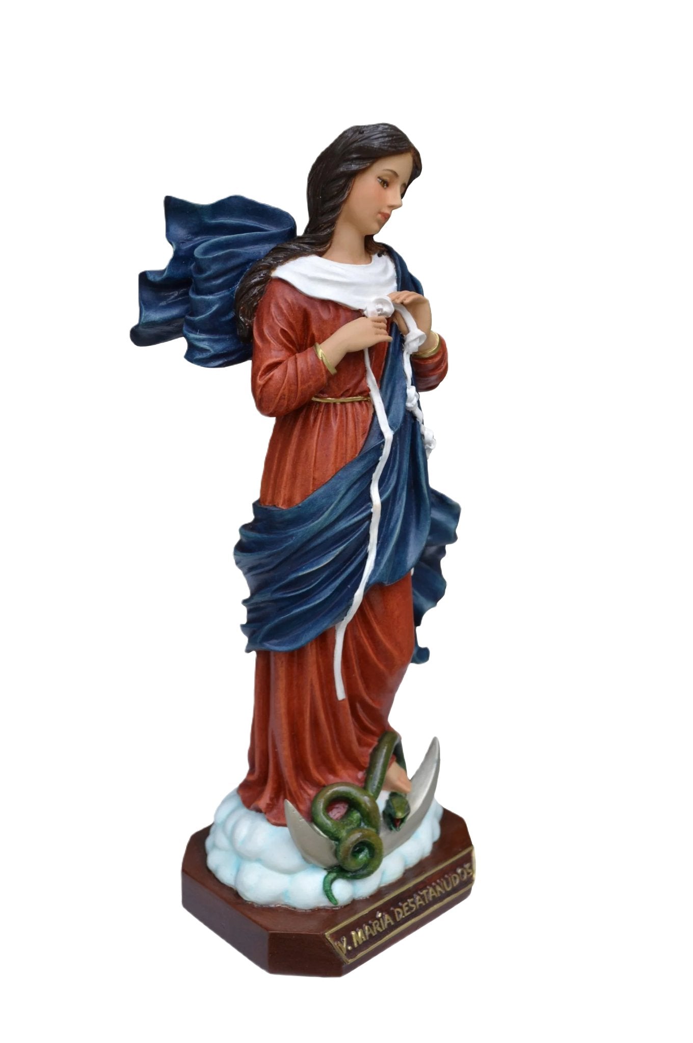 Mary Undoer of Knots 12"