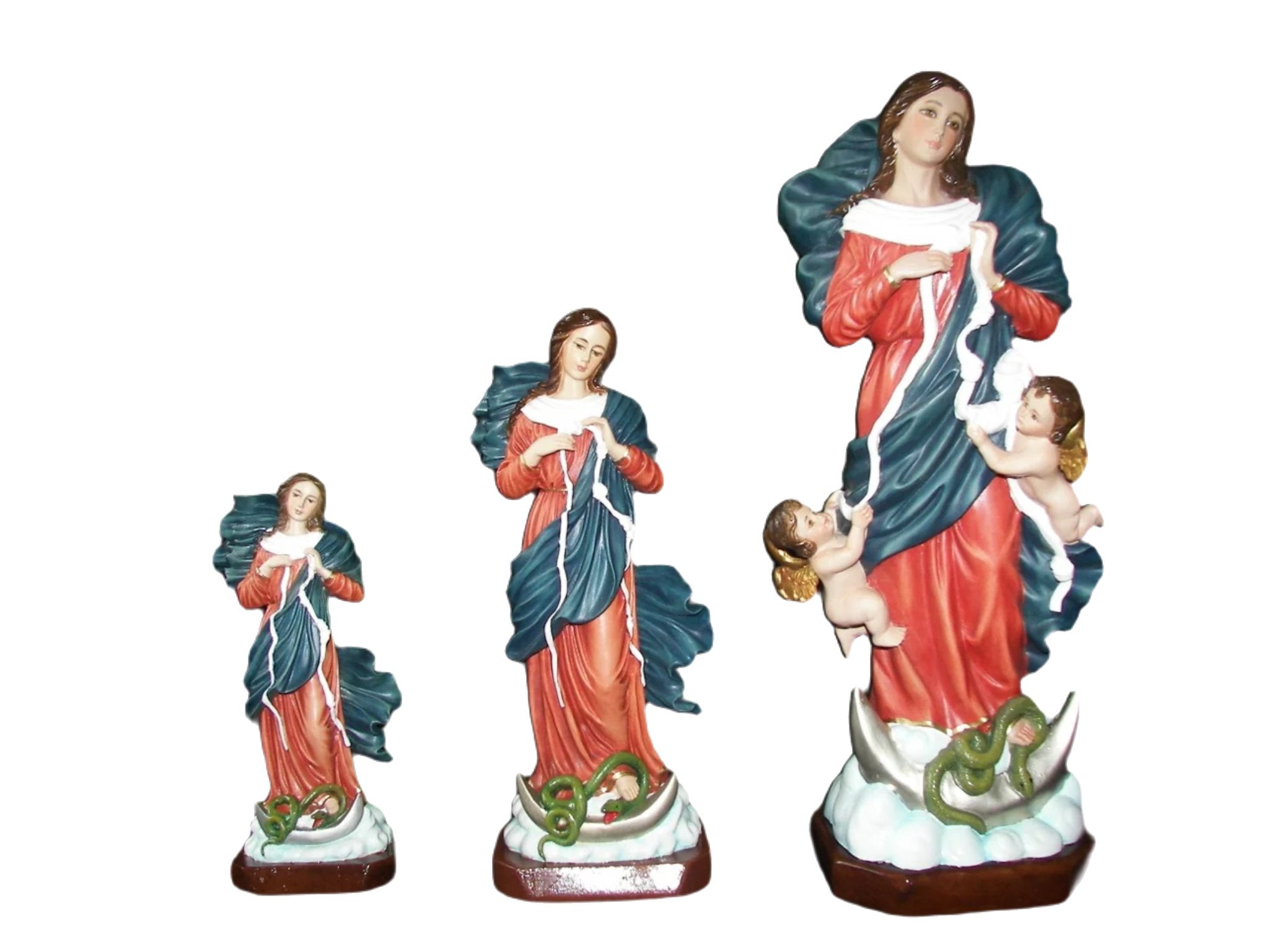 Mary Undoer of Knots 16"