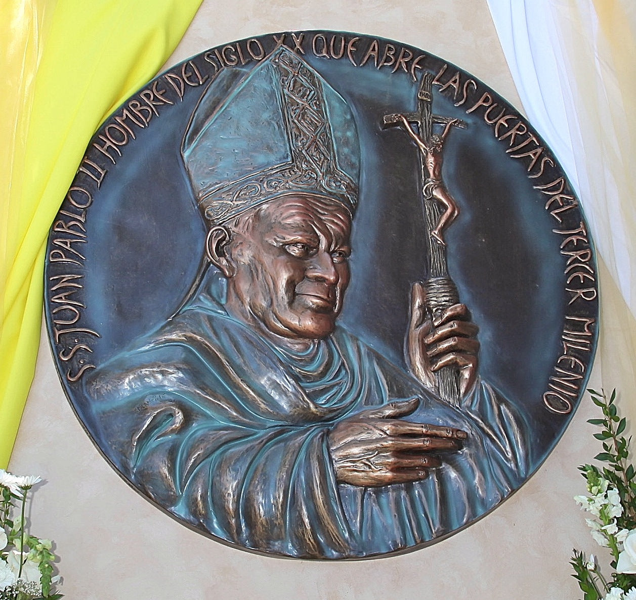 Pope John Paul II medallion