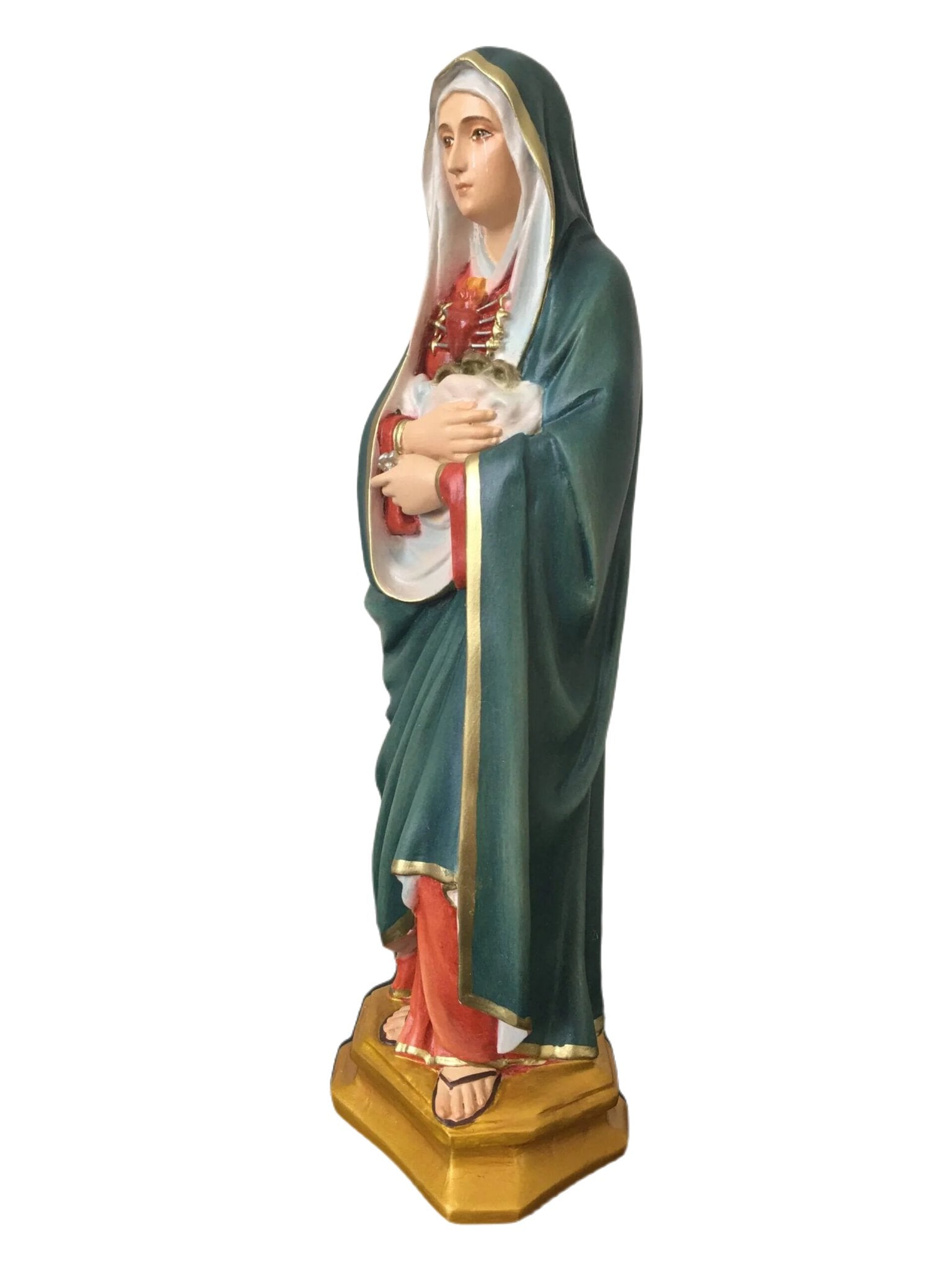 Our Lady of Sorrows  12"