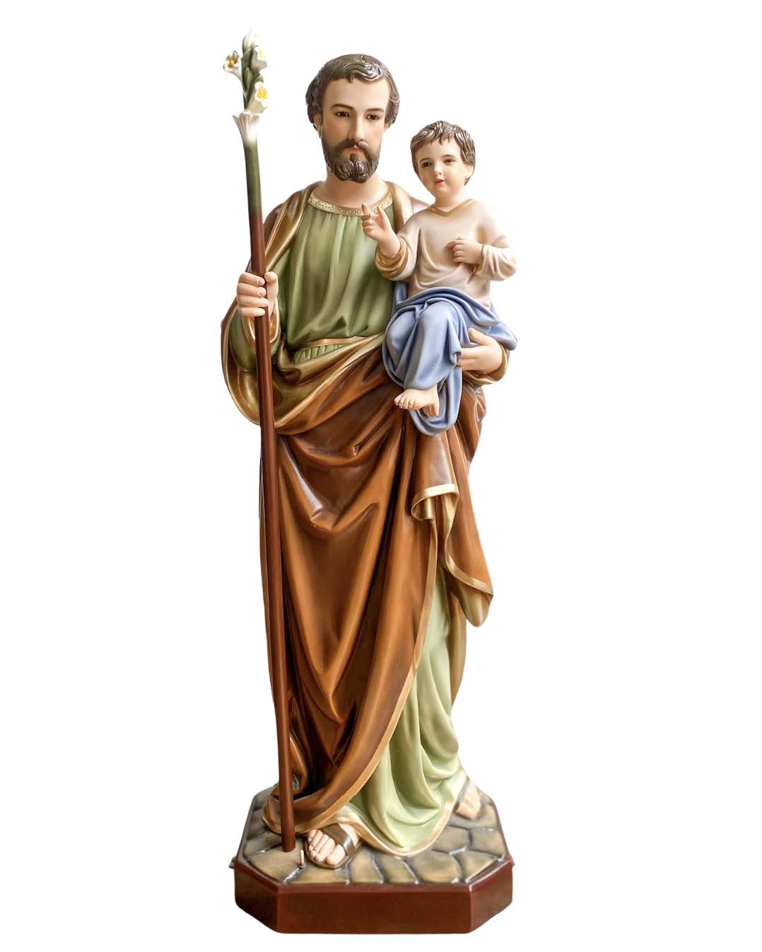 St. Joseph 47" with baby Jesus