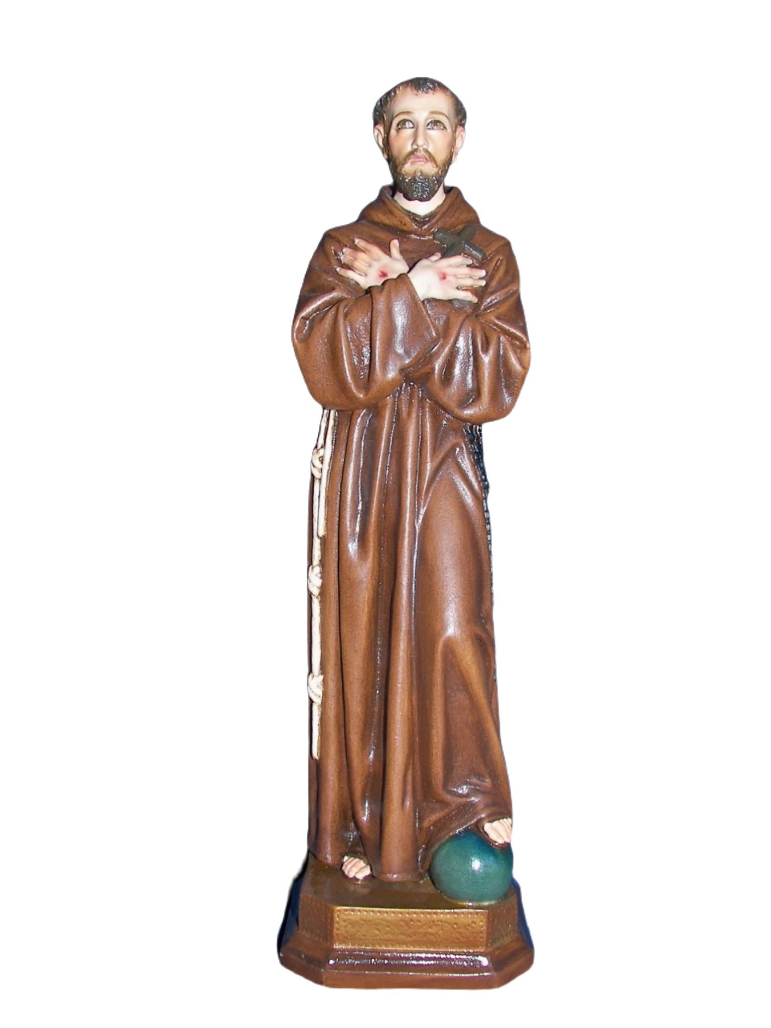 St. Francis 17" with world
