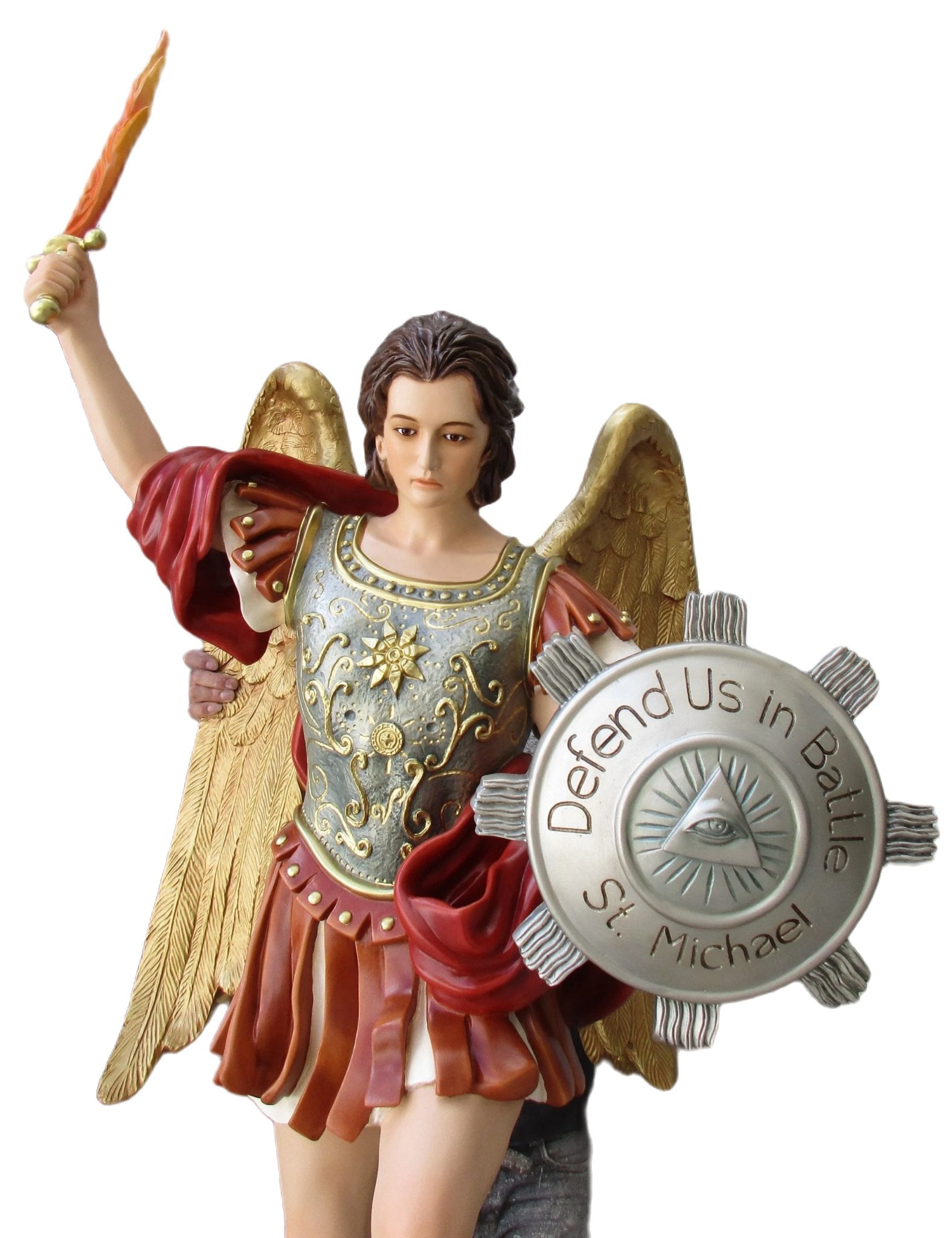 St. Michael Archangel 56" with dragon