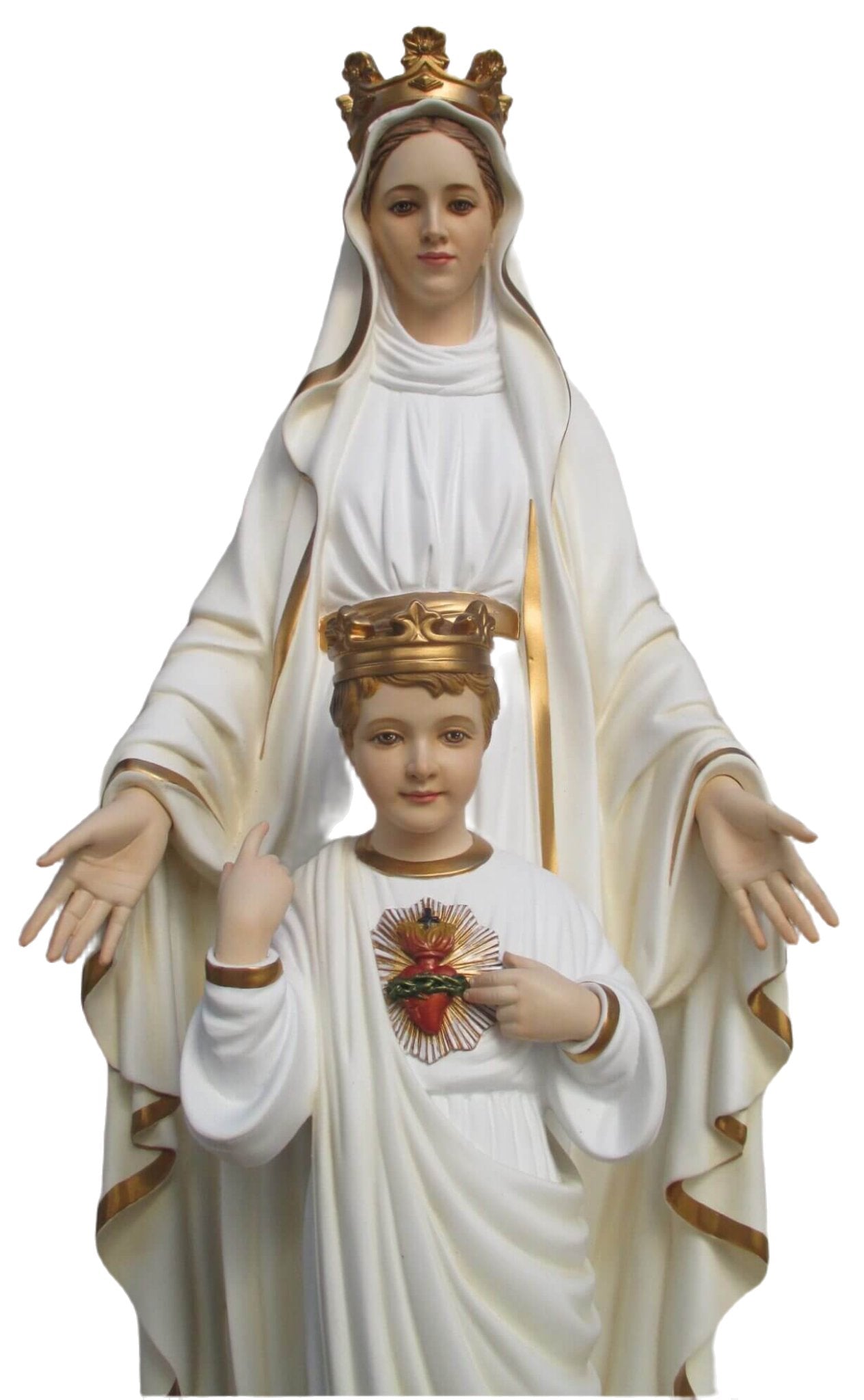 Virgin of the Sacred Heart 34"