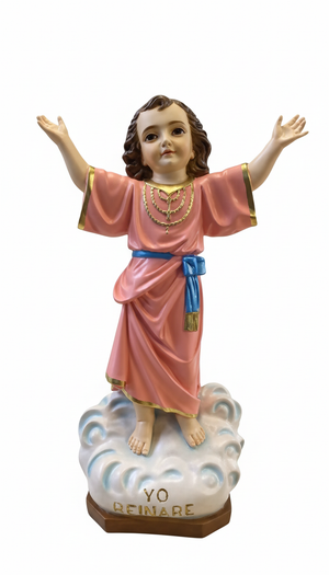 Divino Nino zoomed in with white background