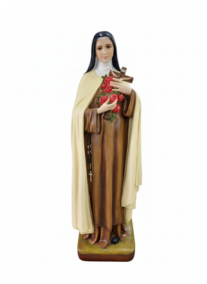 St. Therese with white background