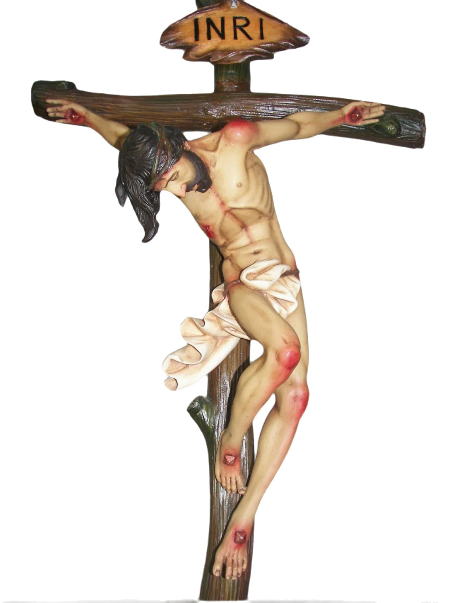 Crucifix 44" (Fallen) with base