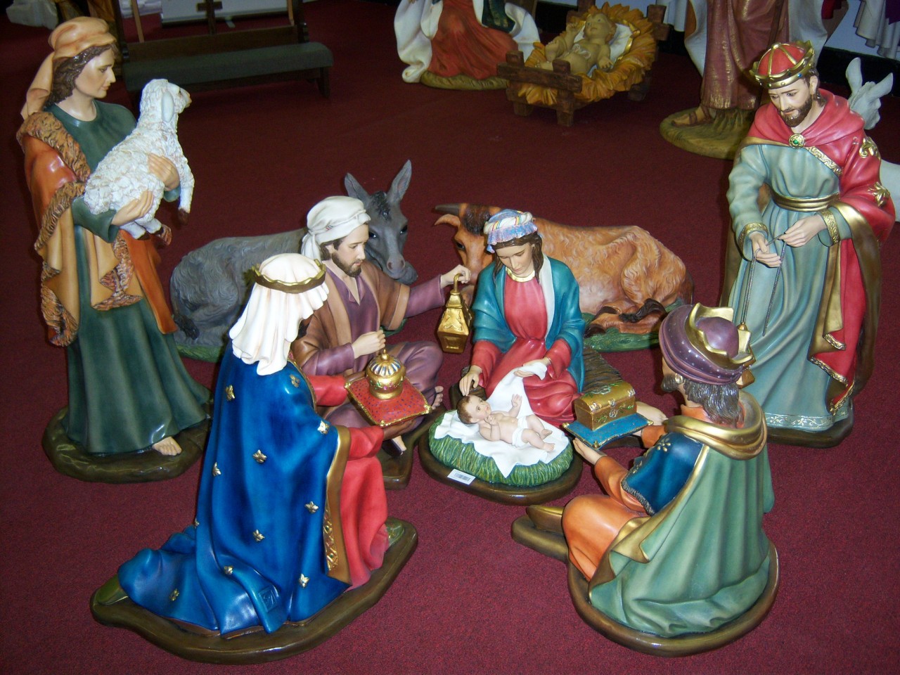 Nativity Set (9 piece) 33"