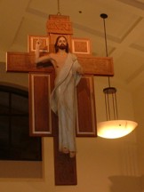 Risen Christ on Cross 157"