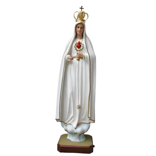 FATIMA 49″ WITH HEART