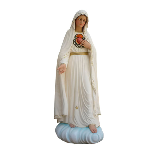 FATIMA 72″ WITH HEART