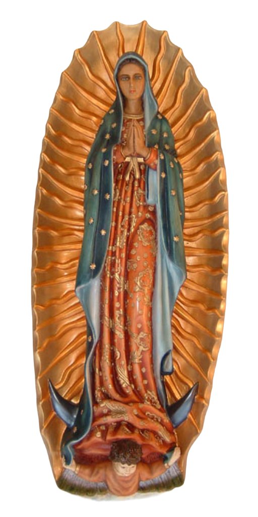 Guadalupe 40" plaque