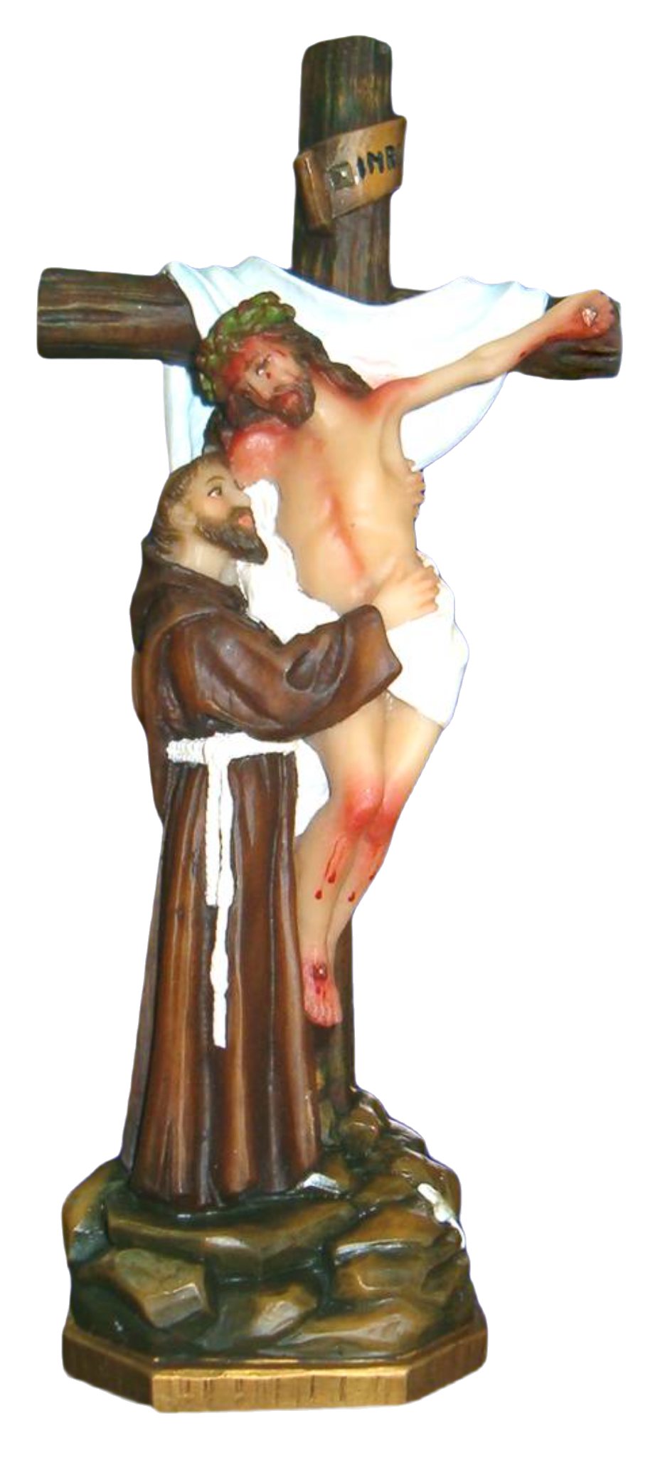 Embrace of St. Francis 11"