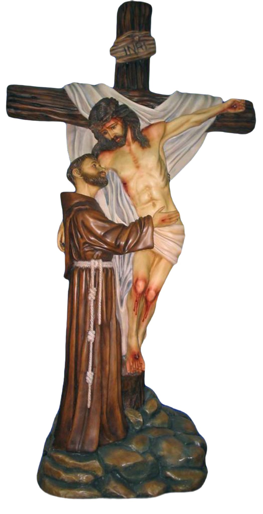 Embrace of St. Francis 55"