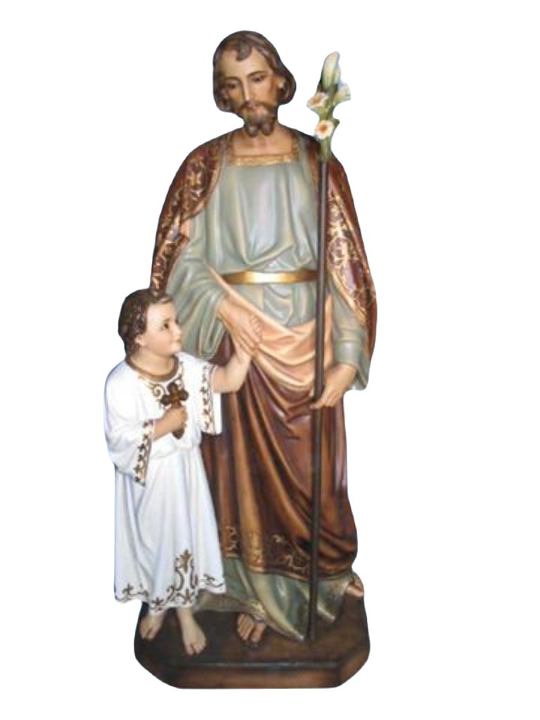 St. Joseph 72" w Jesus