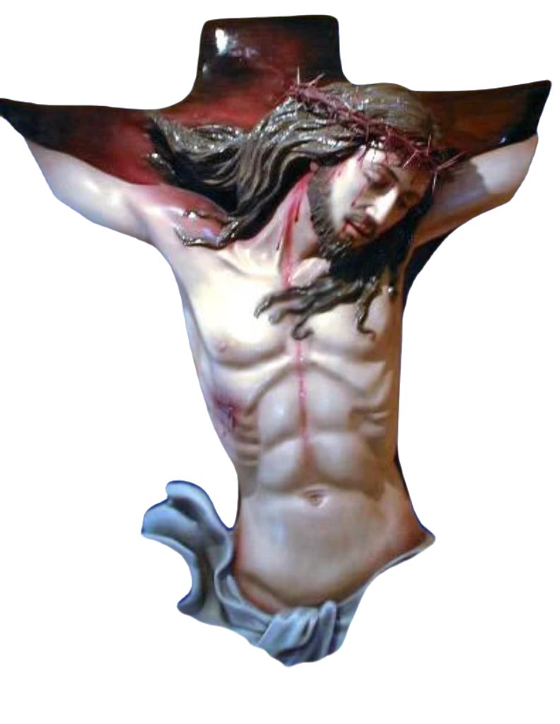 Crucifix 13" Broken Christ