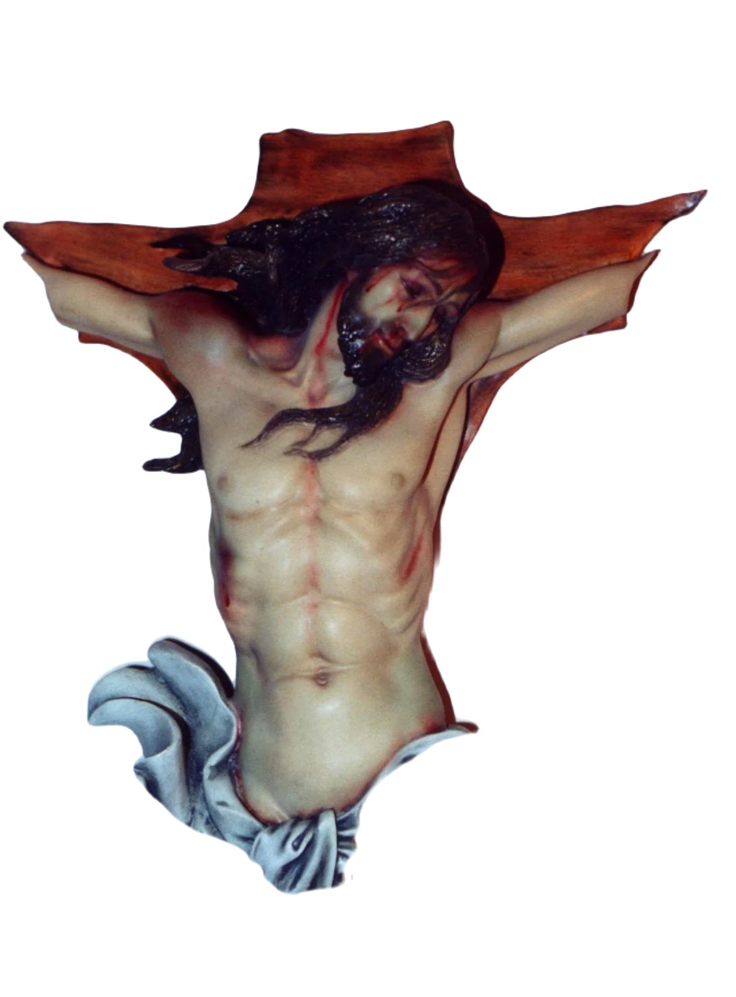 Crucifix 13" Broken Christ