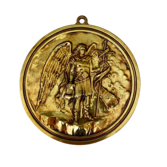 ARCHANGEL GABRIEL MEDALLION 6″