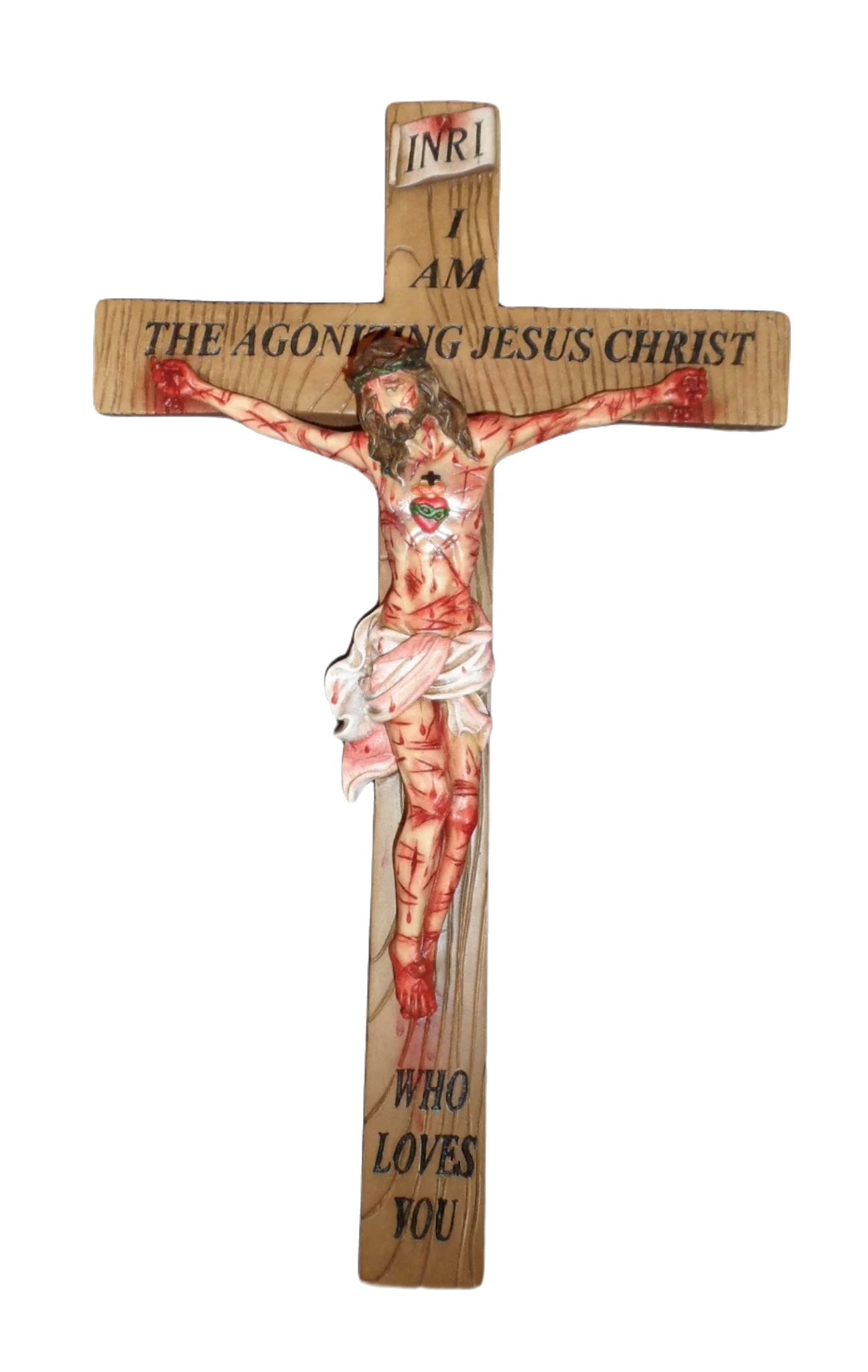 Crucifix 17" Most Precious Blood