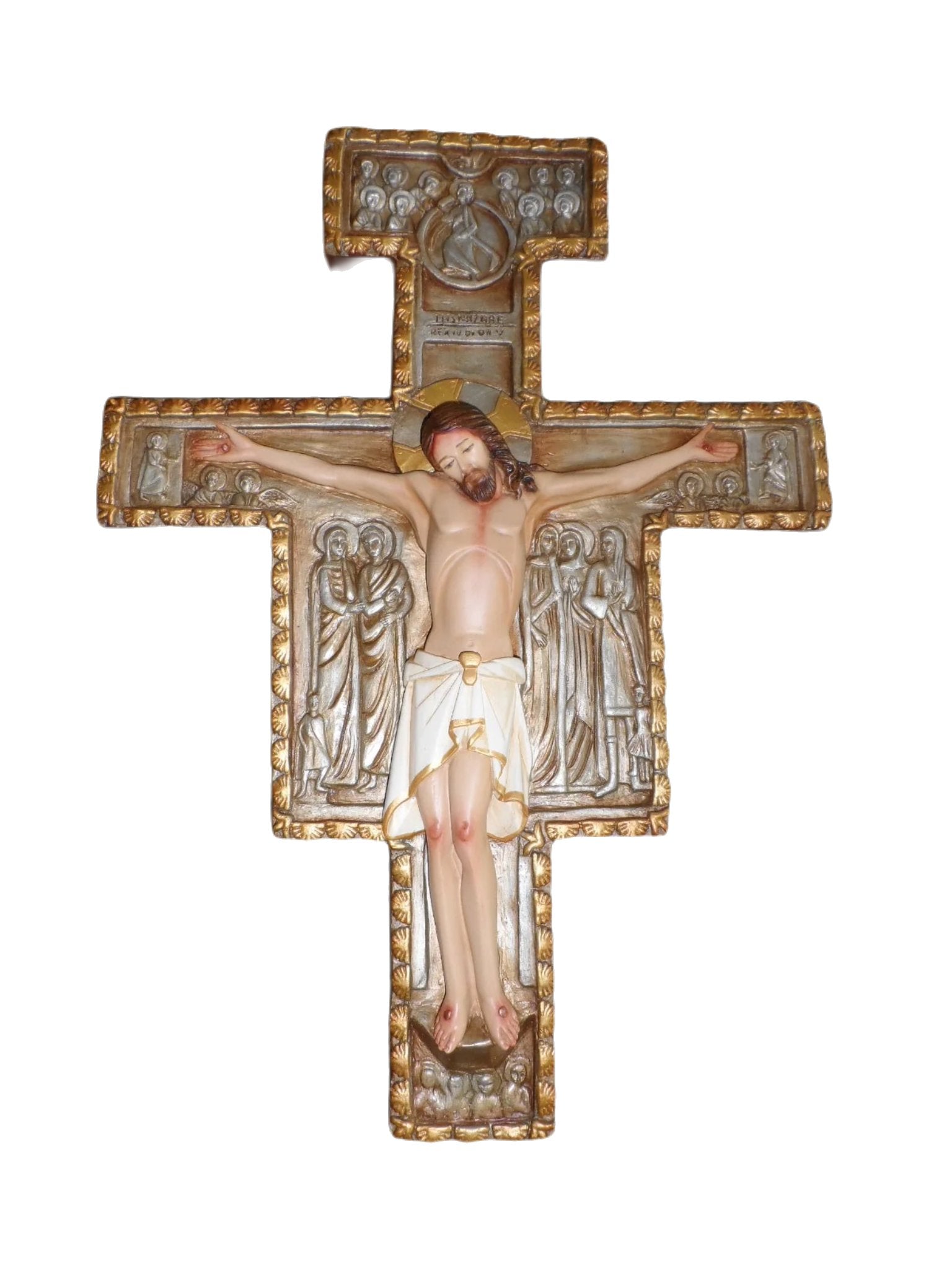 Crucifix 22" San Damiano