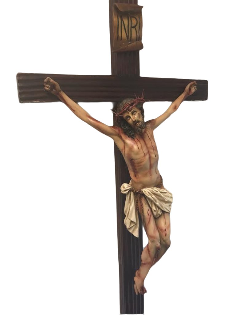 Crucifix 33" (alive - Passion style)