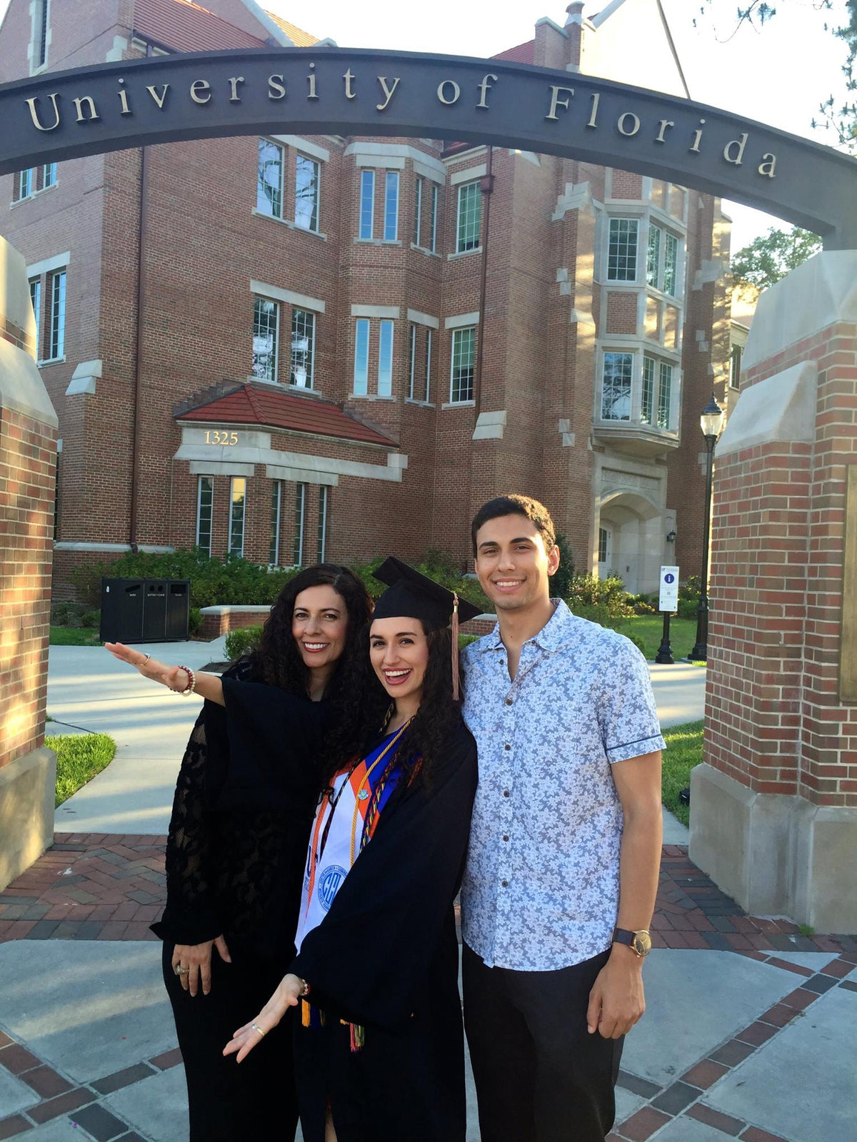 Gina and her family