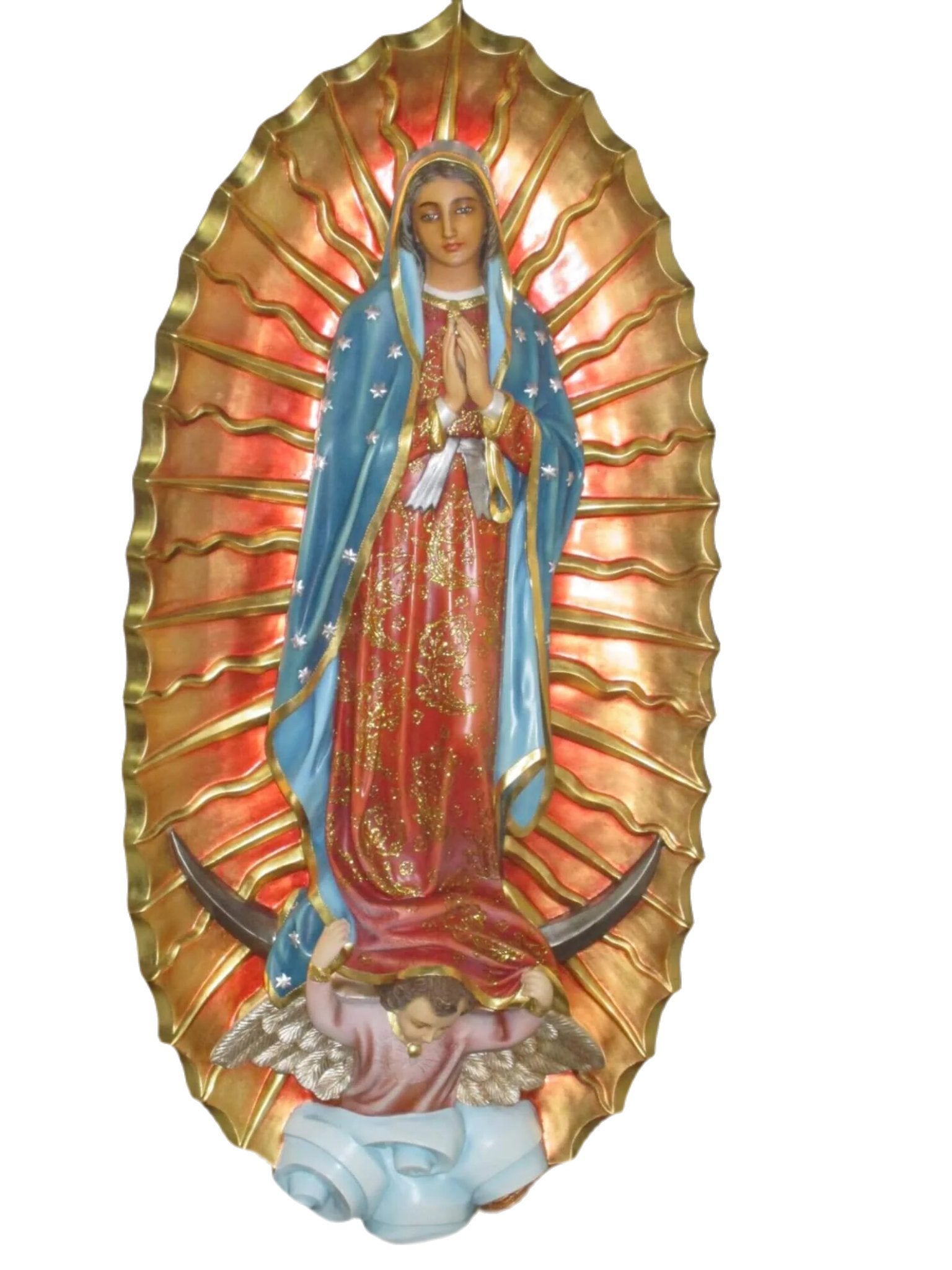 Guadalupe 60" plaque