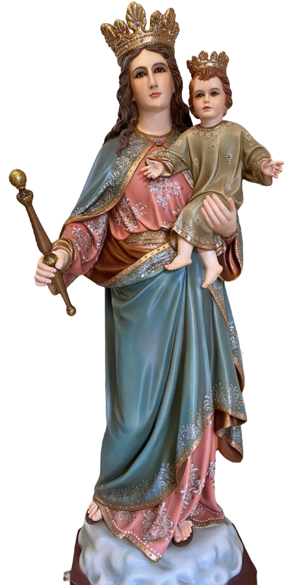 Help of Christians 43" fancy