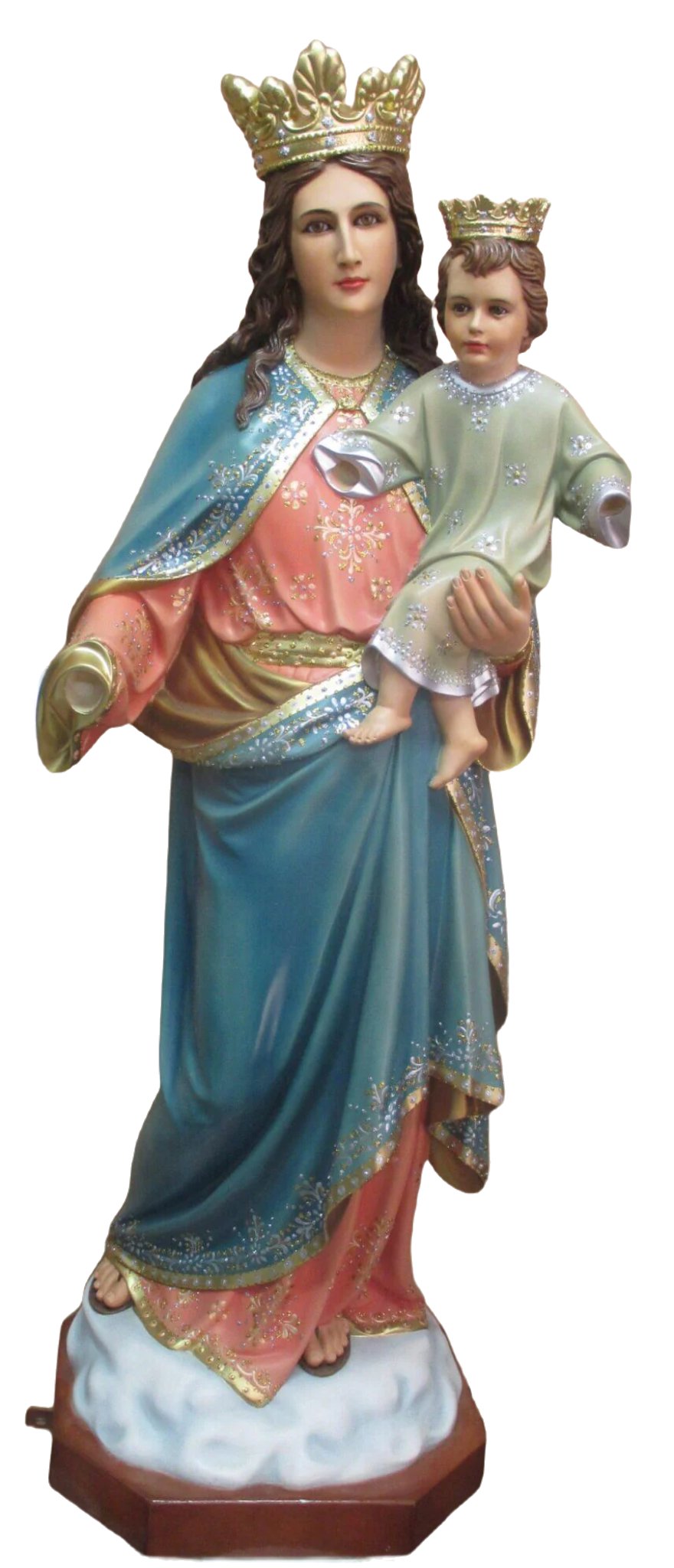 Help of Christians 43" fancy