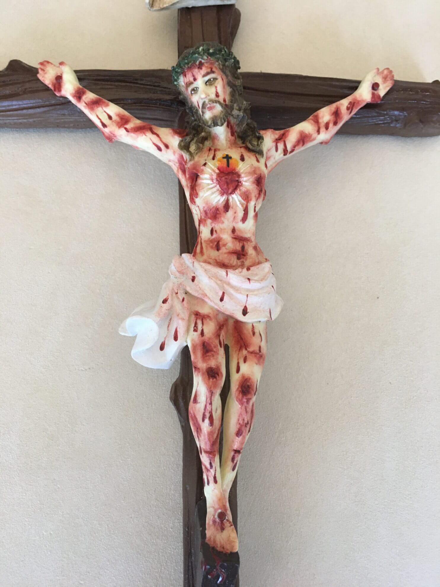 Crucifix 17" Precious Blood