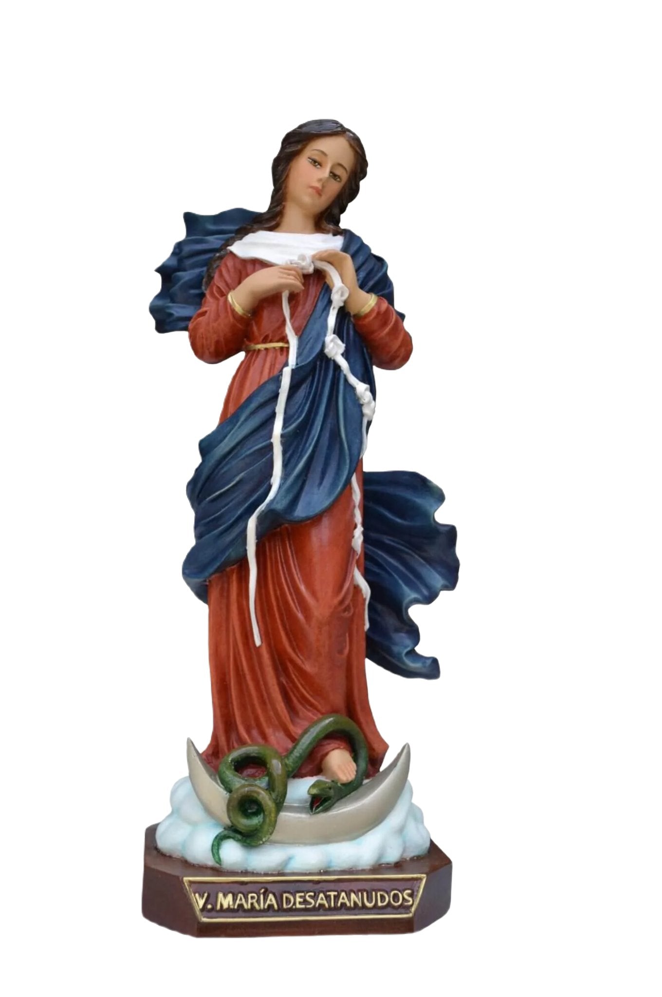 Mary Undoer of Knots 12"
