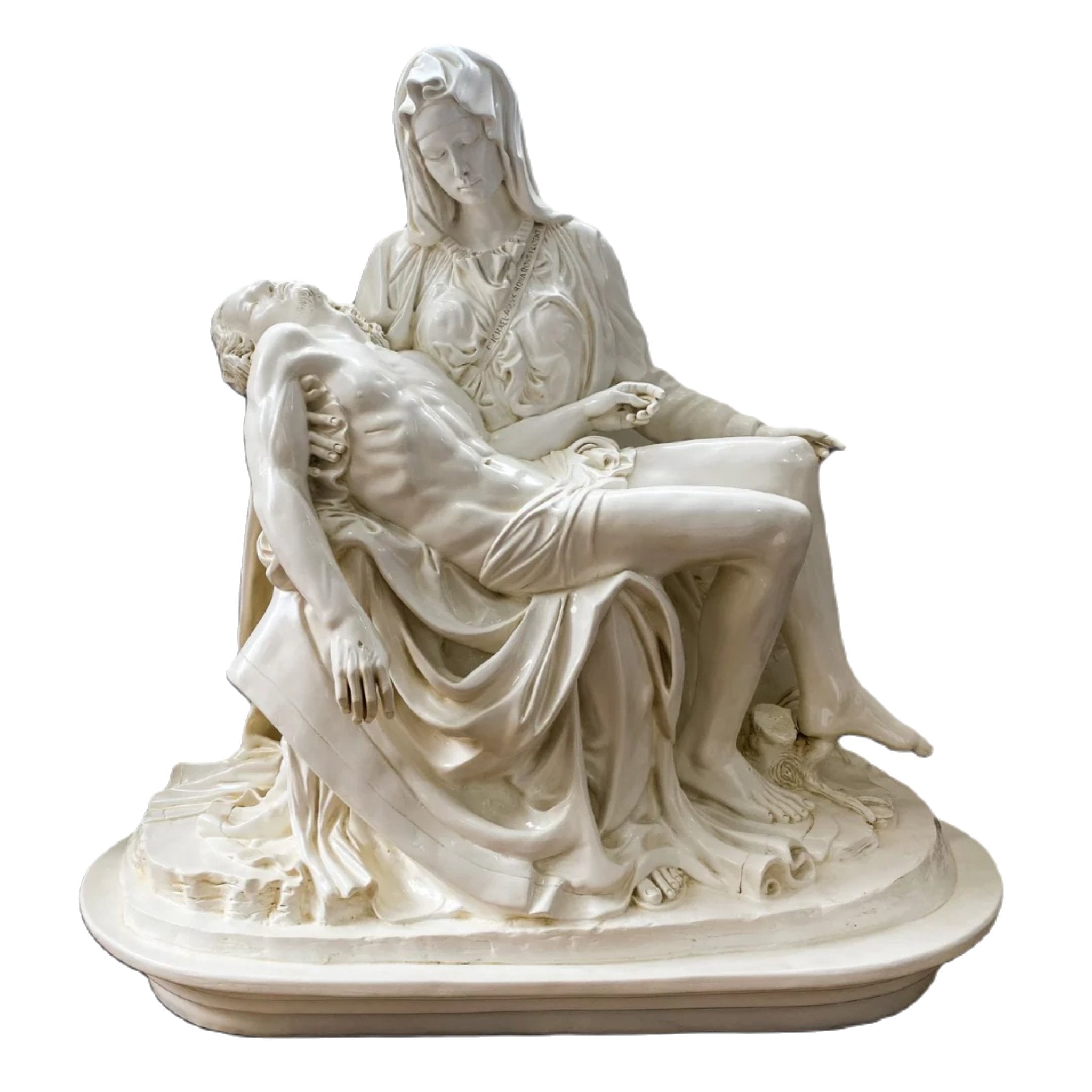 pieta 52 white with shading a