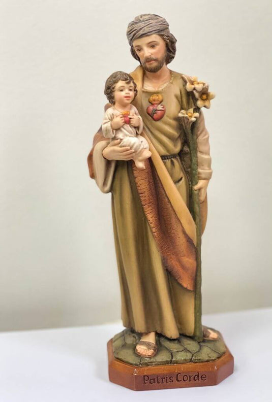 ST. JOSEPH 12″ PATRIS CORDE (FATHER’S HEART)