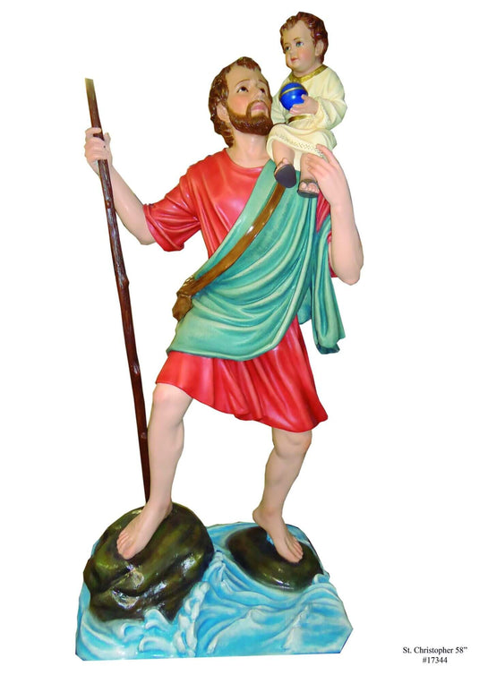 ST. CHRISTOPHER 60″