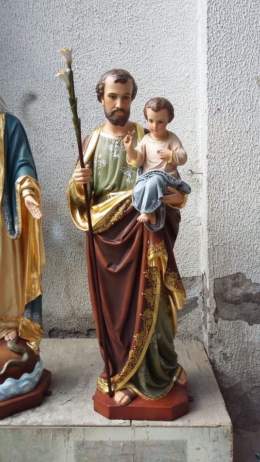 ST. JOSEPH 48″ WITH BABY JESUS (FANCY)