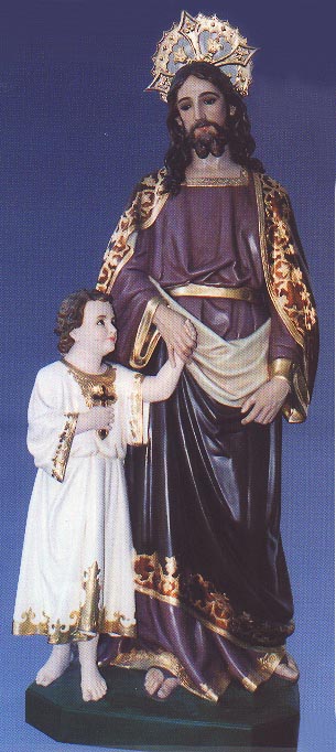 ST. JOSEPH 60″ WITH JESUS