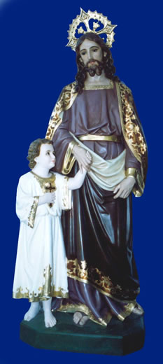 ST. JOSEPH 60″ WITH JESUS