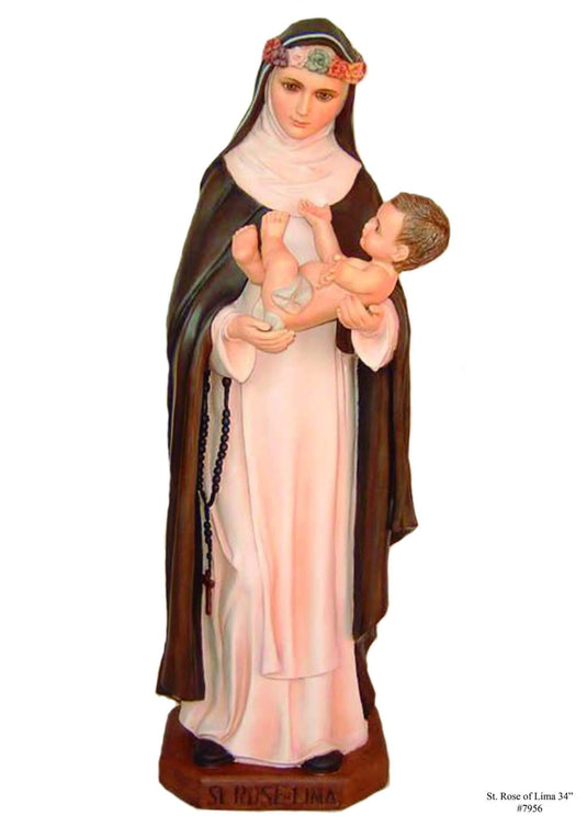 ST. ROSE OF LIMA 33″