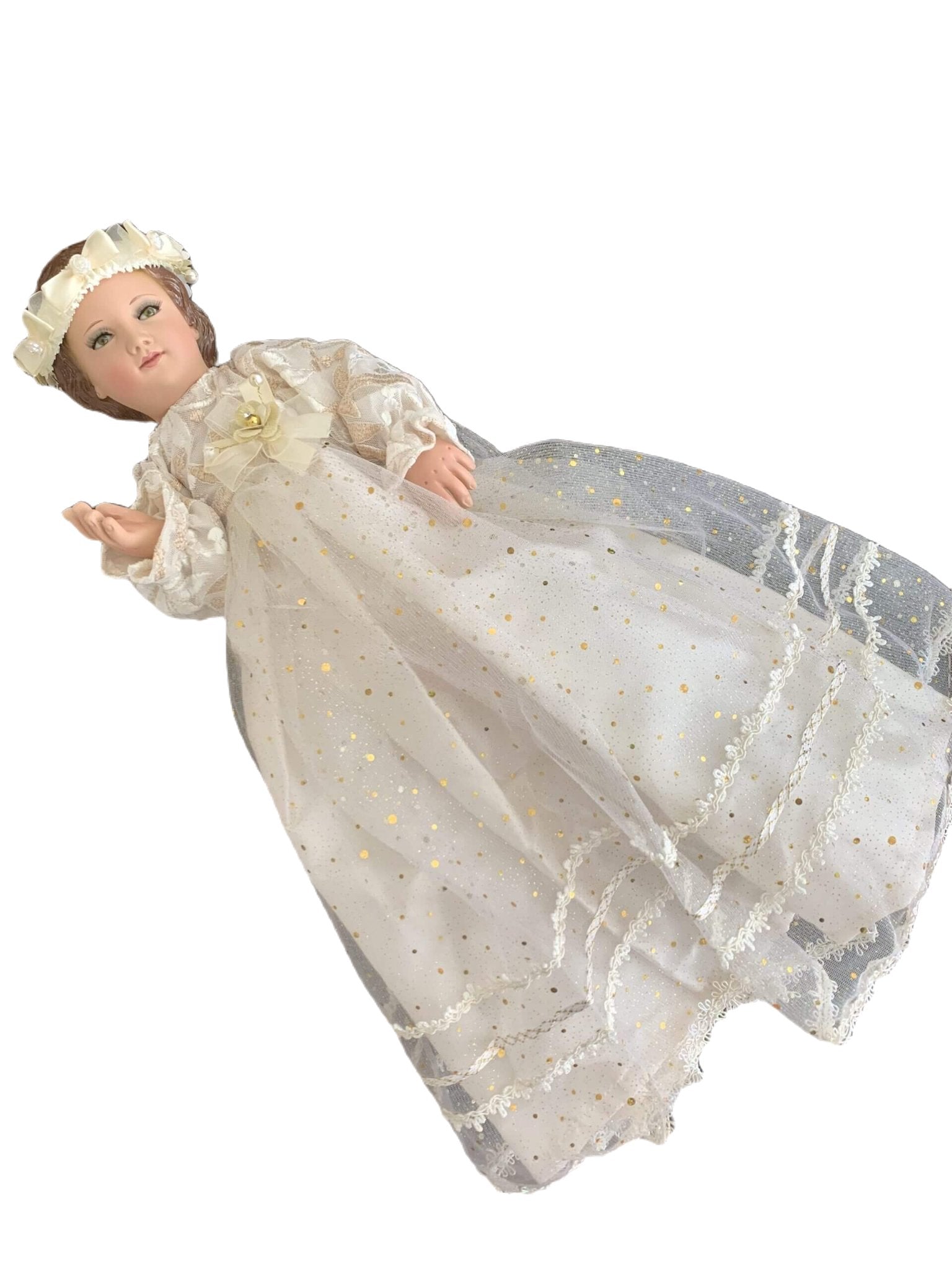 Holy Infant Mary with dress 16"