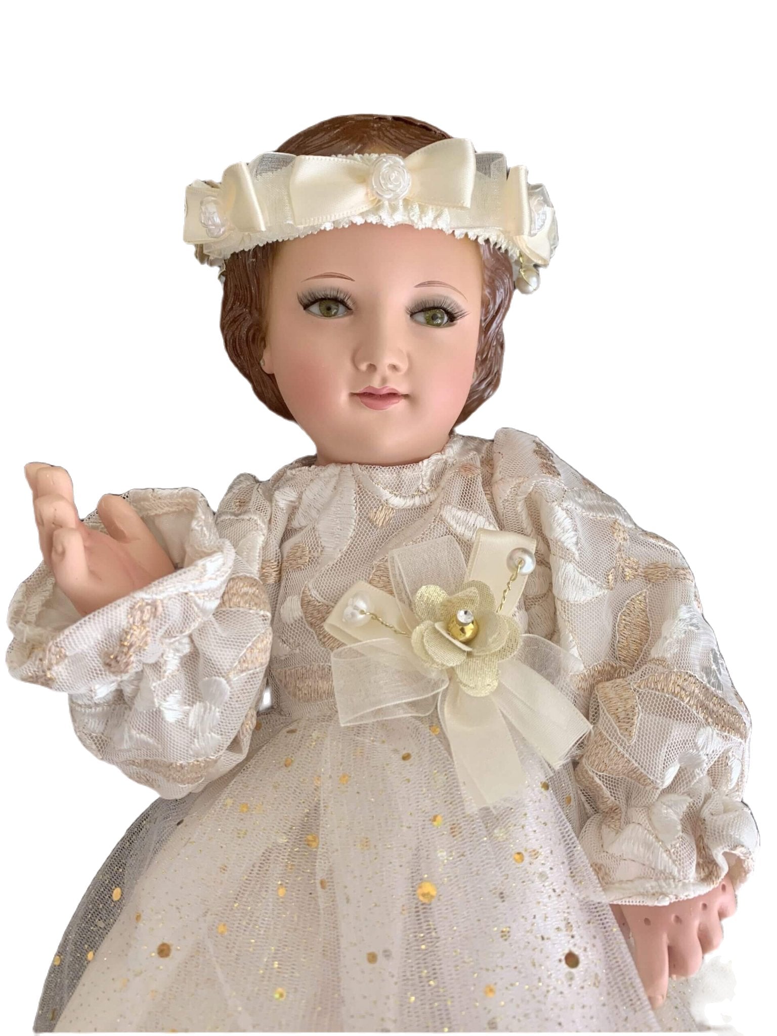 Holy Infant Mary with dress 16"