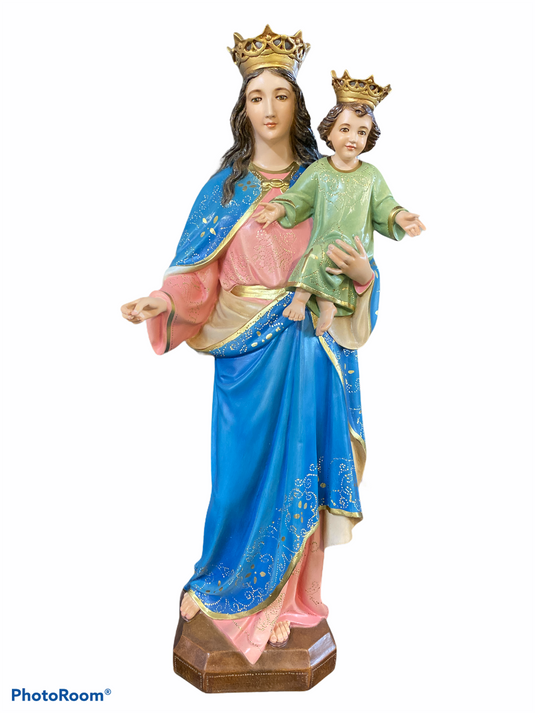 MARY HELP OF CHRISTIANS (FANCY) 25"