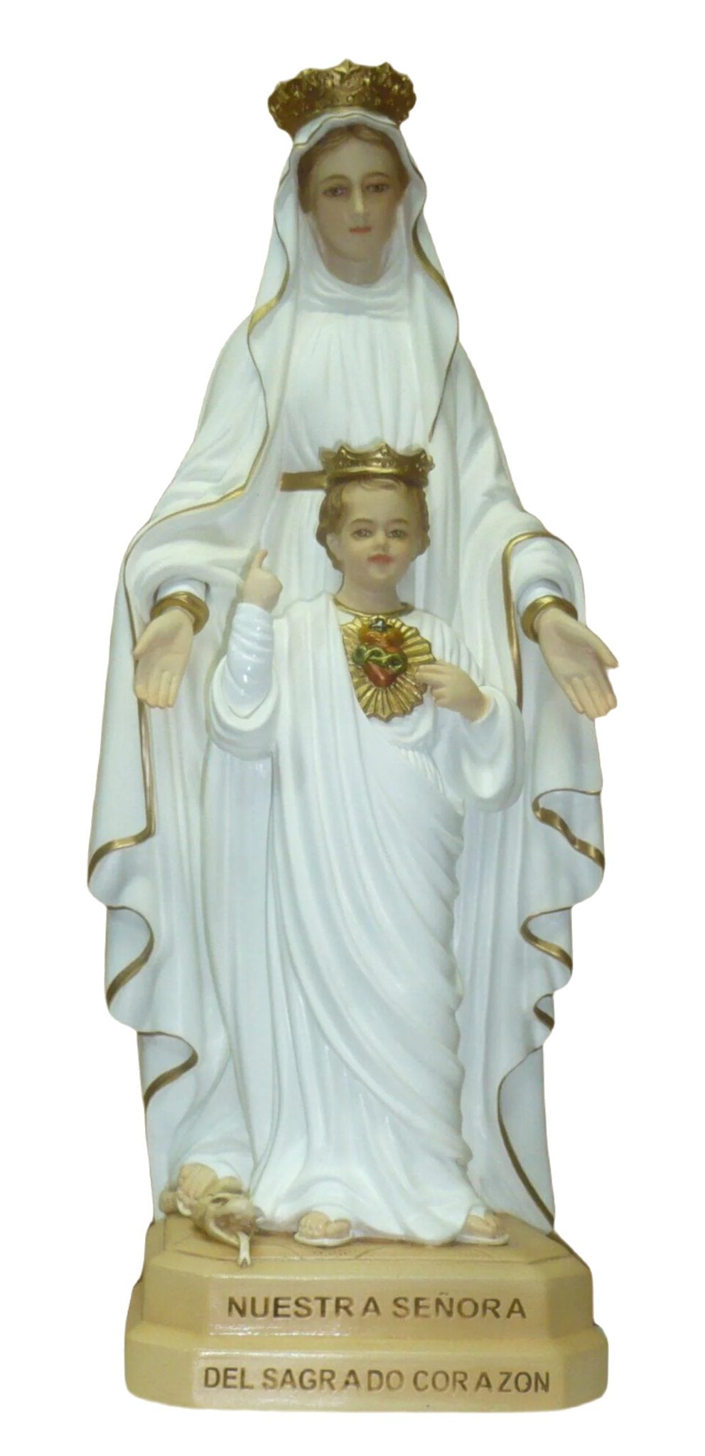 Virgin of the Sacred Heart 17"