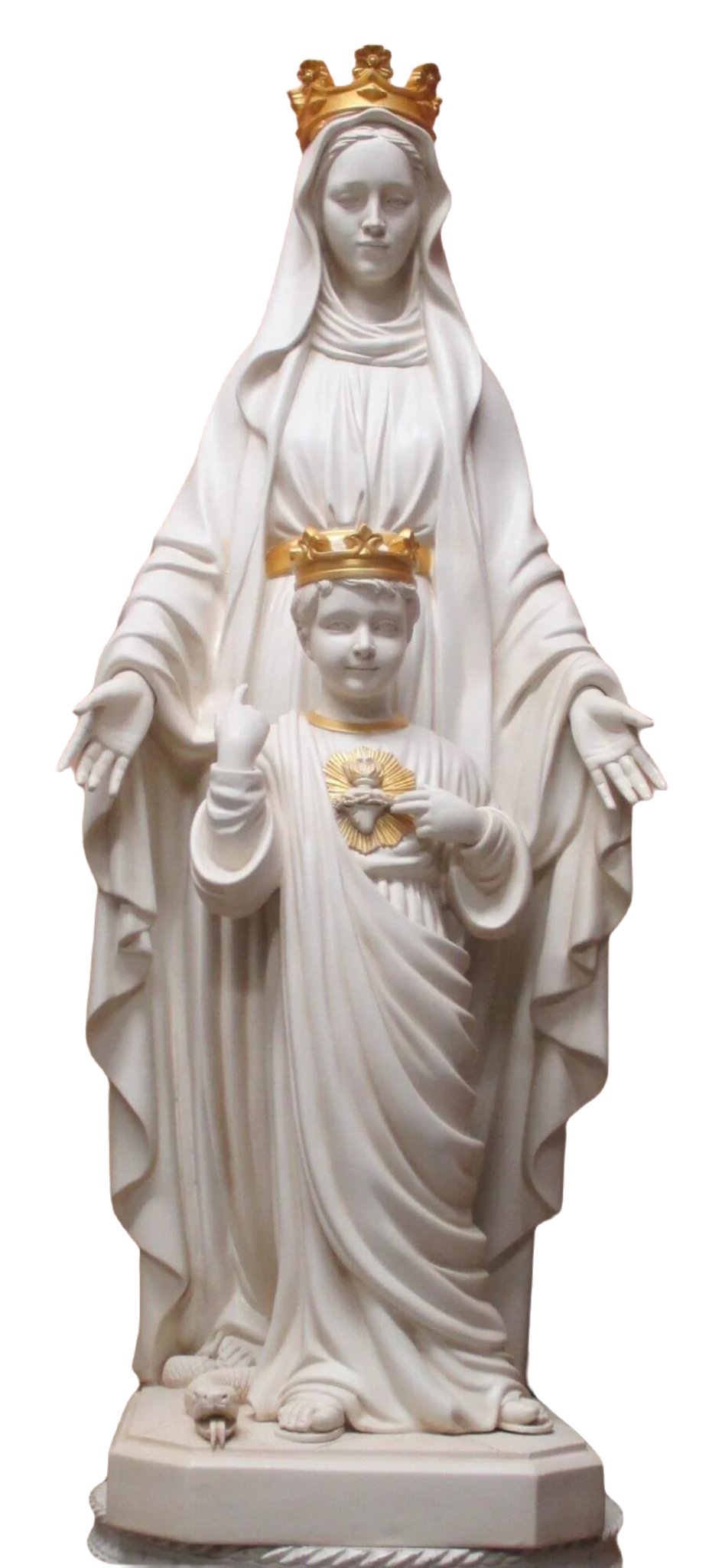 Virgin of the Sacred Heart 34"